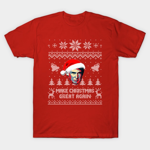 Make Christmas Great Again T-Shirt by Nerd_art